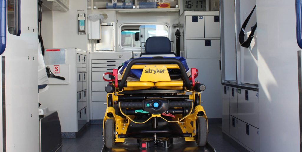 Homologar ambulancias: ensayo de aceleración 10g